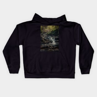 'Highland Waterfall', Allt Camghouran, Loch Rannoch Kids Hoodie